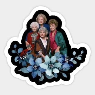 Golden girl’s Sticker